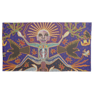 Arte tribal étnica Boho da deusa asteca maia