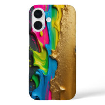 Arte vibrante colorida