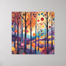 Arte vibrante para paredes impressas, impressões d