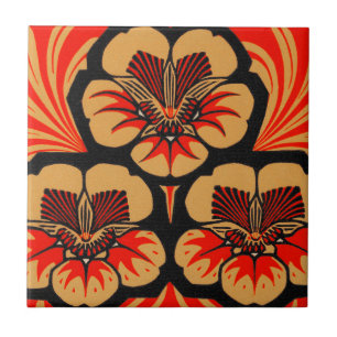 Arte Vintage Art Nouveau Julie de Graag Floral Xil
