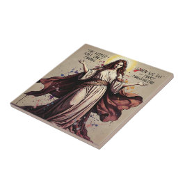 Arte Vintage Citação de Maria Madalena 