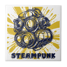 Arte Vintage Steampunk - Azulejos Decorativos