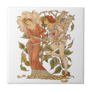 Arte Vitoriana Antiga, Rosa por Walter Crane