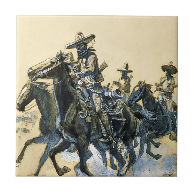 Arte Western “Vaqueros” de Charles M Russell (Frente)