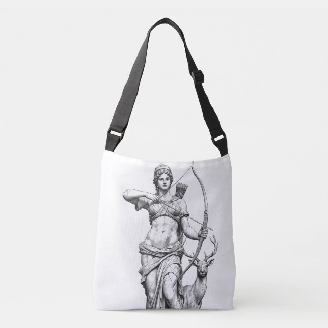 Artemis Goddess Mythic Tote Bag (Frente)