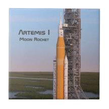 Artemis One Moon Rocket on Pad