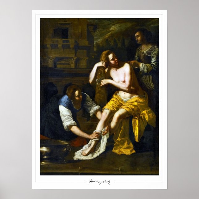 Artemisia Gentileschi Zedigg Art Poster nº 2 (Frente)