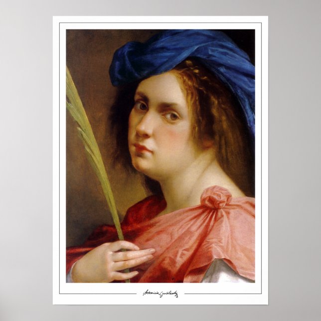 Artemisia Gentileschi Zedign Art Poster #64 (Frente)