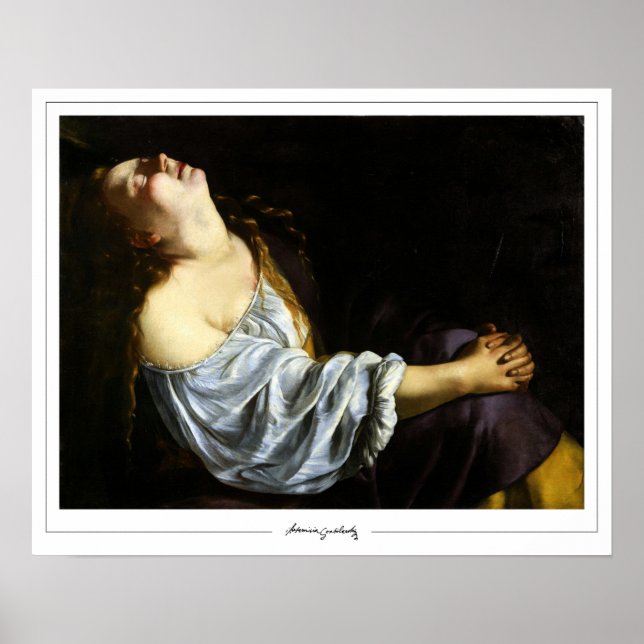 Artemisia Gentileschi Zedign Art Poster #86 (Frente)