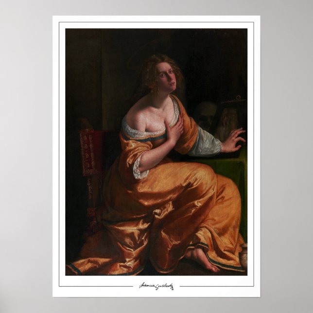 Artemisia Gentileschi Zedign Art Poster nº 48 (Frente)