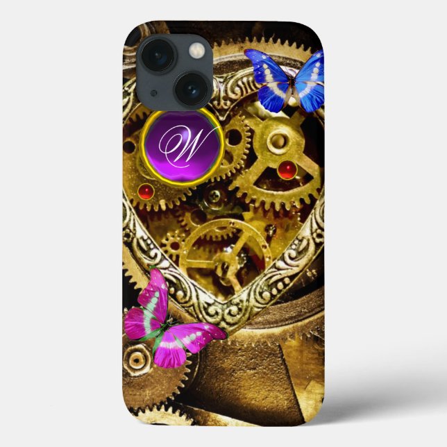 ARTES DE PUNK DE VAPOR, GEMSTONAS, MONOGRAMAS DE B (Verso)