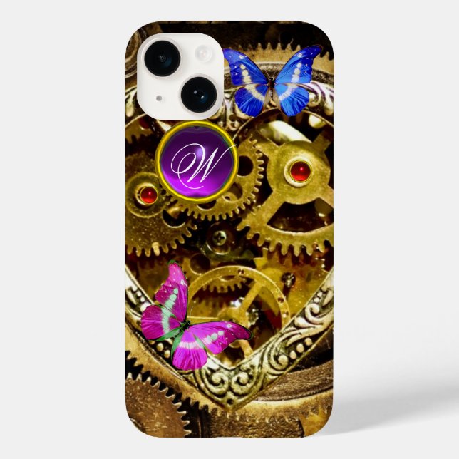 ARTES DE PUNK DE VAPOR, GEMSTONAS, MONOGRAMAS DE B (Verso)