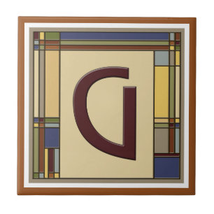 Artes maravilhosas & inicial geométrica G dos