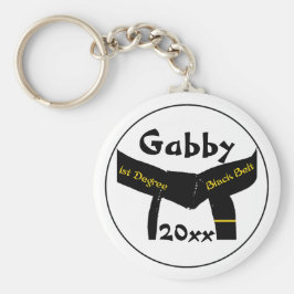 Artes Marciais - Chaveiro de Cinta Preta de 1 rua