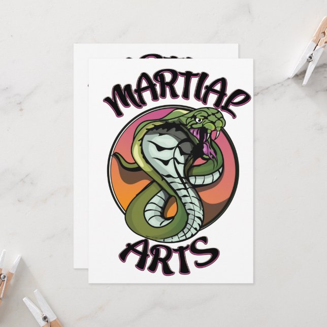 Artes Marciais Cobra (Frente/Verso In Situ)