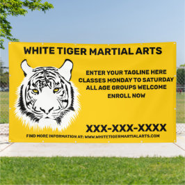 Artes Marciais do Tigre Branco Personalizadas Cust