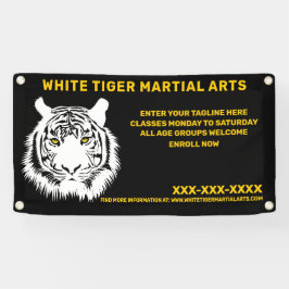 Artes Marciais do Tigre Branco Personalizadas Cust