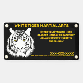 Artes Marciais do Tigre Branco Personalizadas Cust