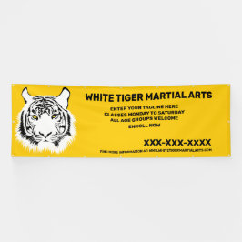 Artes Marciais do Tigre Branco Personalizadas Cust