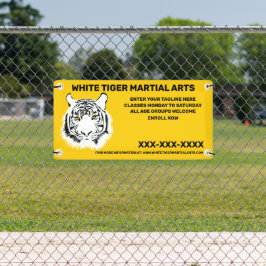 Artes Marciais do Tigre Branco Personalizadas Cust