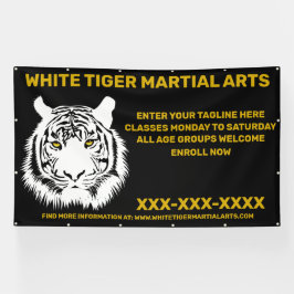 Artes Marciais do Tigre Branco Personalizadas Cust
