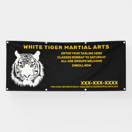 Artes Marciais do Tigre Branco Personalizadas Cust