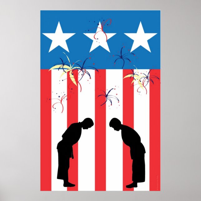 Artes Marciais Respeitam Poster (Frente)