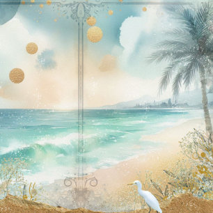 Artesanato de Álbum de Recortes de Decoupage Antig