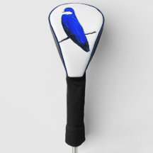 Artesanato de Árvore de Aves Azuis