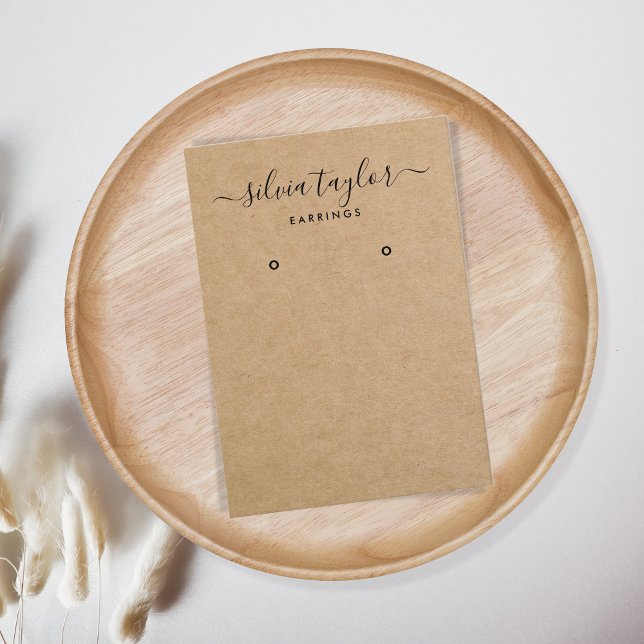 Artesanato de caligrafia Cartão de exposição (Criador carregado)