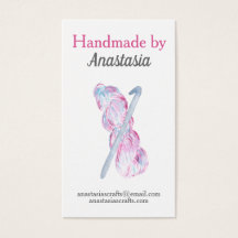 Artesanato de crochê rosa feito à mão