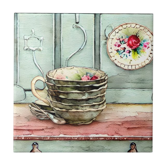 Artesanato de mão russo ilustração legal do prato  (Frente)