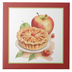 artesanato de torta de maçã de padaria