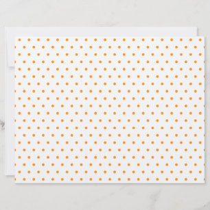 Artesanatos de pré-disquete do Orange Bolinhas mul