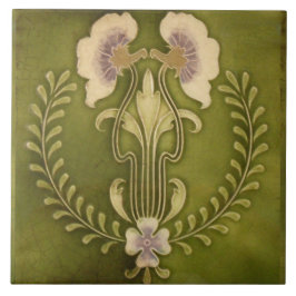 Artesão floral do Majolica de Nouveau Deco da arte