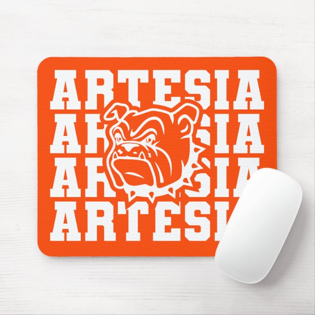 Artesia Bulldog Tradition Mouse Pad (Com mouse)