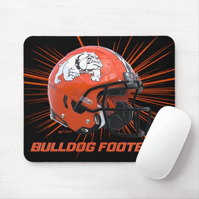Artesia Bulldogs Football Helmet  Mouse Pad (Com mouse)
