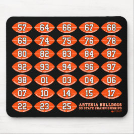 Artesia Bulldogs Football State Champs Mousepad