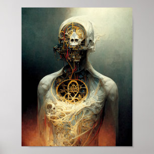 Artificial Life 2 Science Fiction Art Poster