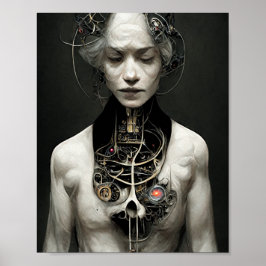 Artificial Life 3 Science Fiction Art Poster