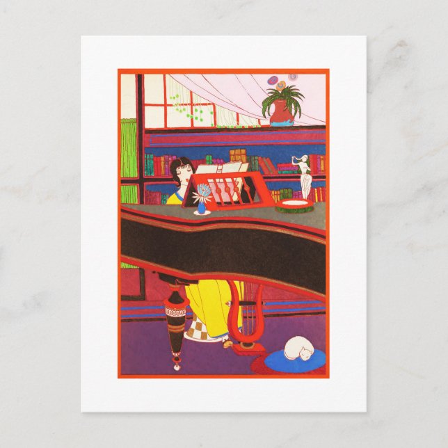 Artigo Deco cartão postal 18 (Frente)