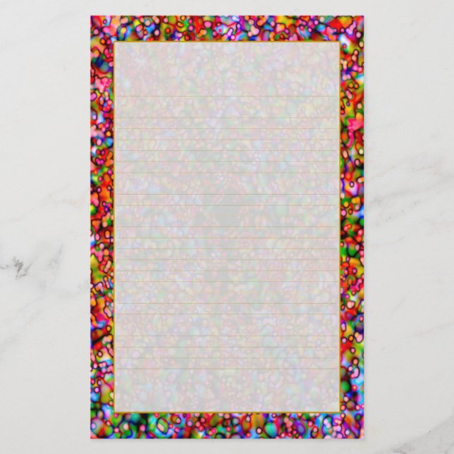 "Artigos de papelaria alinhados finos das bolhas (Frente)