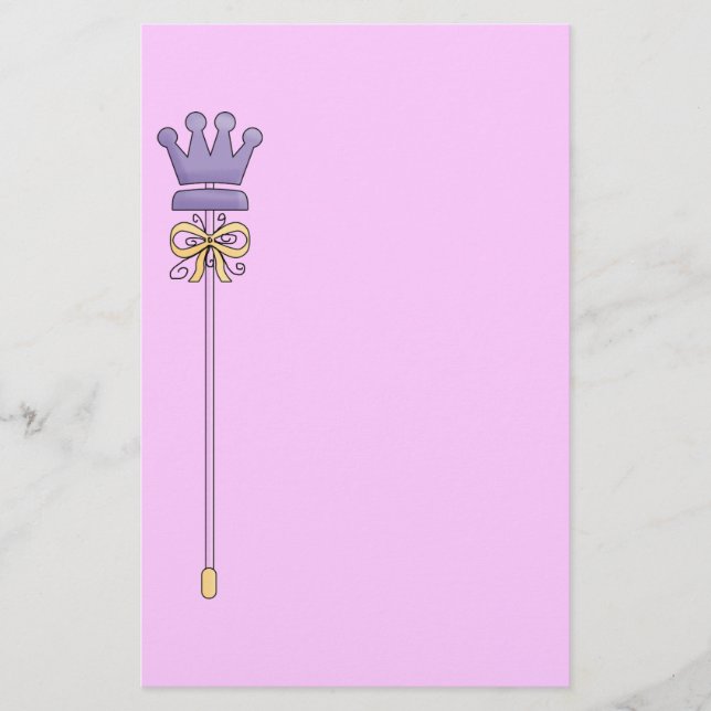Artigos de papelaria bonitos da princesa (Frente)