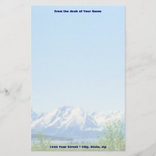 Artigos de papelaria da VISÃO de Tetons do