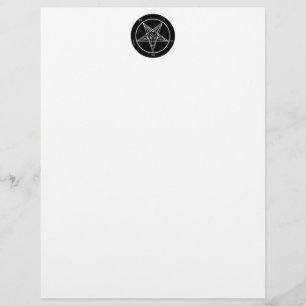 Artigos de papelaria de Baphomet