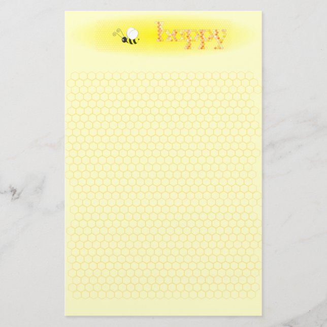 Artigos de papelaria de BEE.Happy (retrato) (Frente)