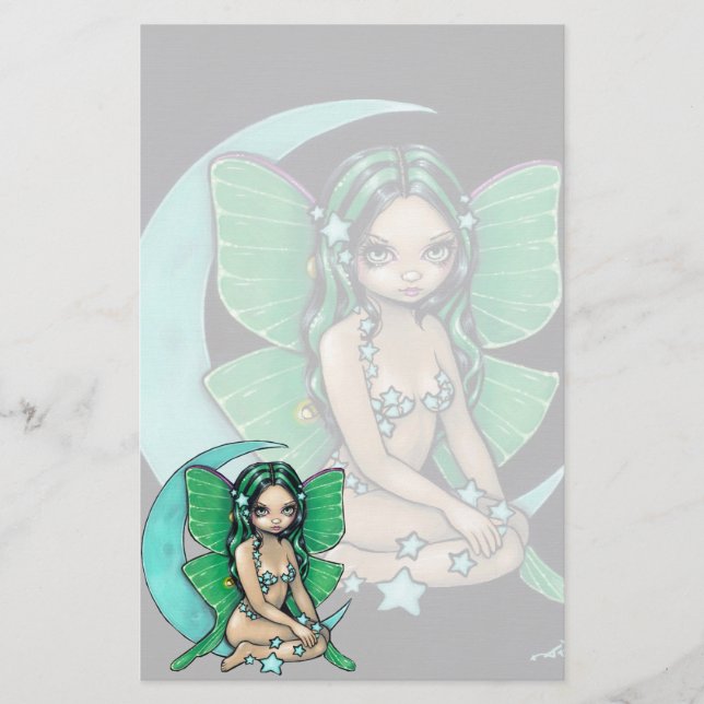 Artigos de papelaria de "Luna" (Frente)