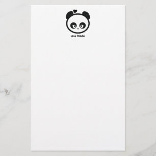 Artigos de papelaria de Panda® do amor
