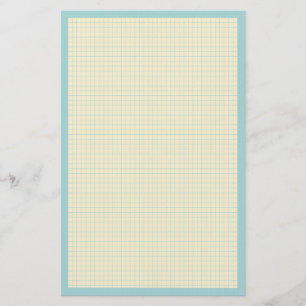 Artigos de papelaria de papel de carta com teste