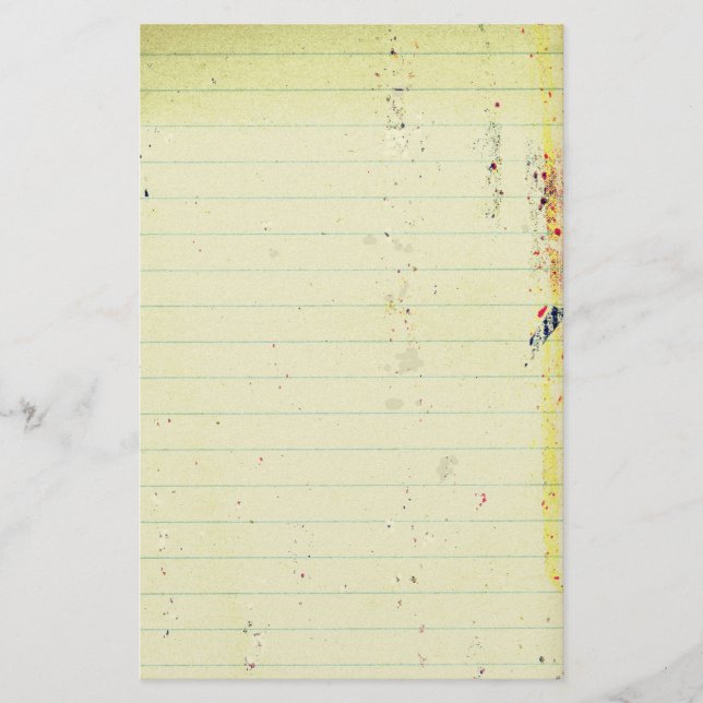 Artigos de papelaria de papel do caderno (Frente)